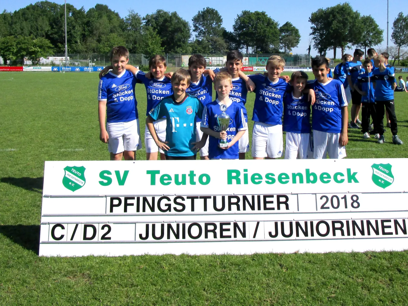 D2 gewinnt Pfingstturnier in Riesenbeck