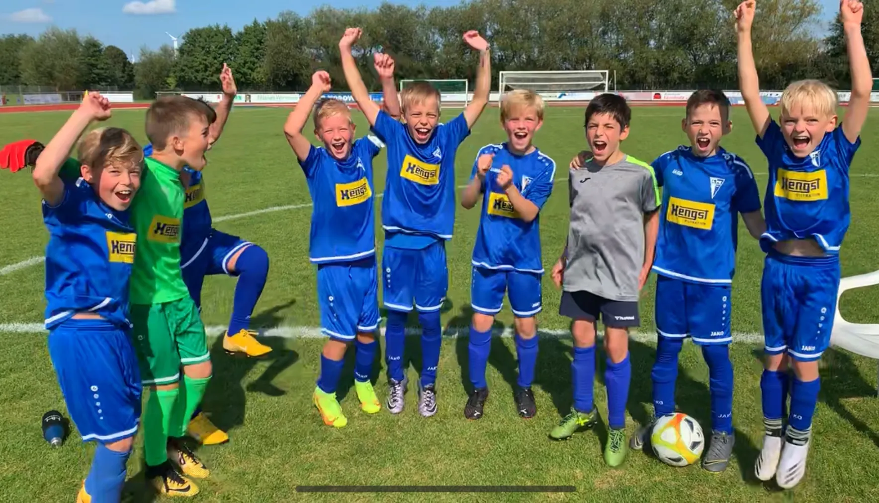 Spielbericht E1 gegen SF Gellendorf E1