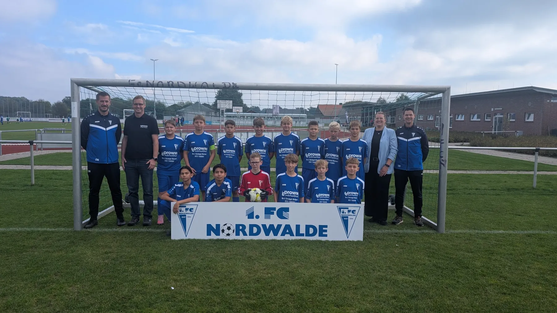 Neue Trikots für unsere D1-Jugend